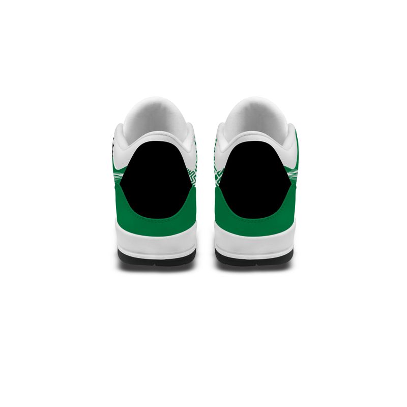 Oregon Ducks Fire White Genuine Leather JD03 Shoes Men and Women AZBTAJ3000097