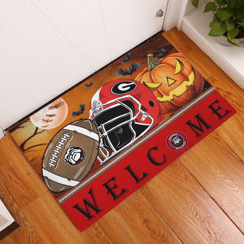 Georgia Bulldogs  Halloween Doormat New Collection AZBTDM000034