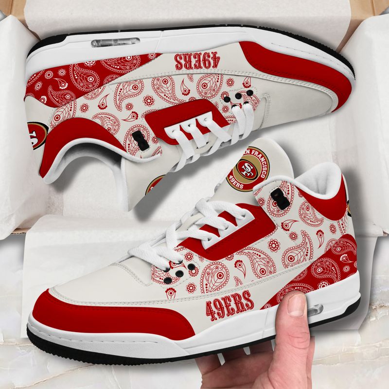 San Francisco 49ers Basic Leather JD03 Shoes Men and Women AZBTAJ3000212