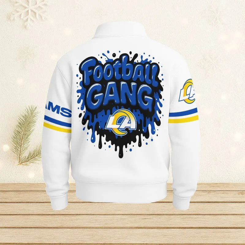 Los Angeles Rams Casual Stand Collar Sweatshirt BT680