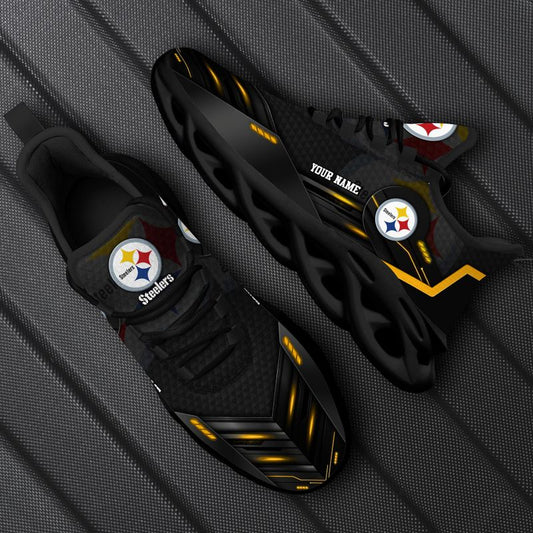 Pittsburgh Steelers Personalized Yezy Running Sneakers