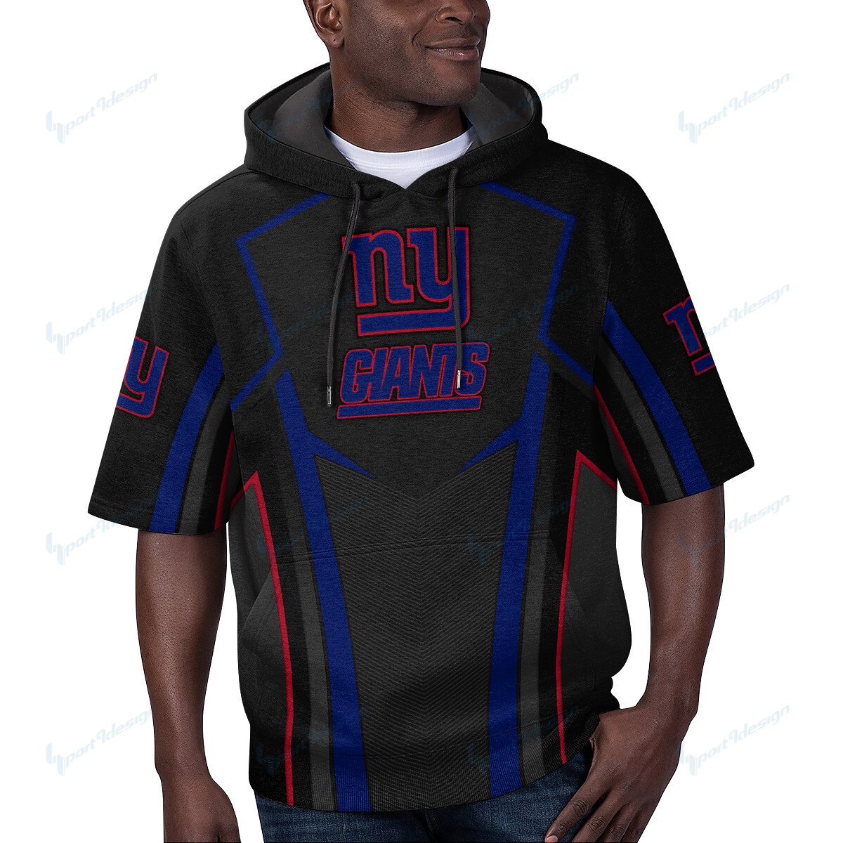 New York Yankees Short Sleeve Hoodie BG53