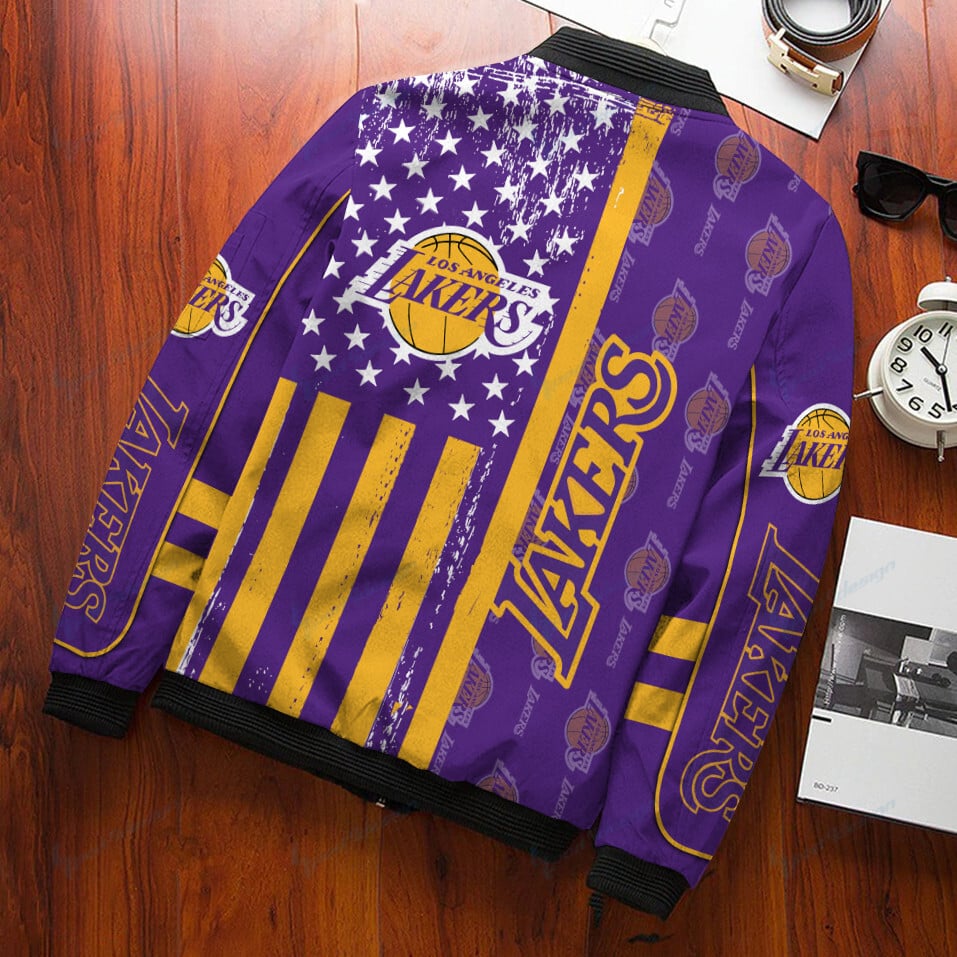 Los Angeles Lakers Bomber Jacket BG241