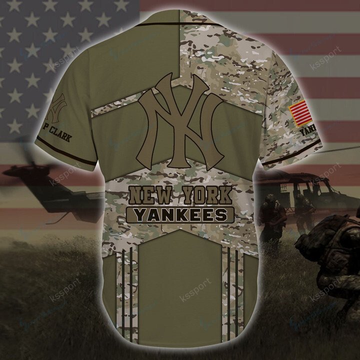 New York Yankees Personalized Baseball Jersey BG135