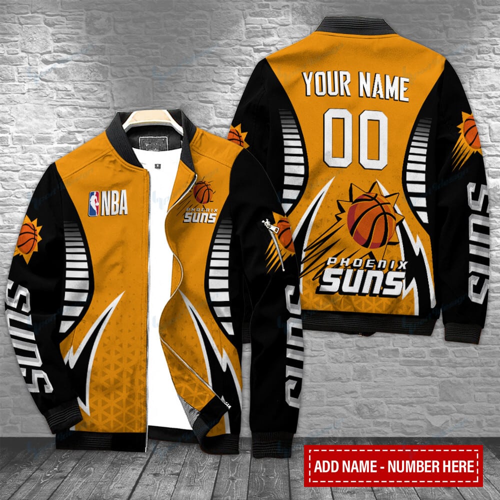 Phoenix Suns Personalized Bomber Jacket BG105
