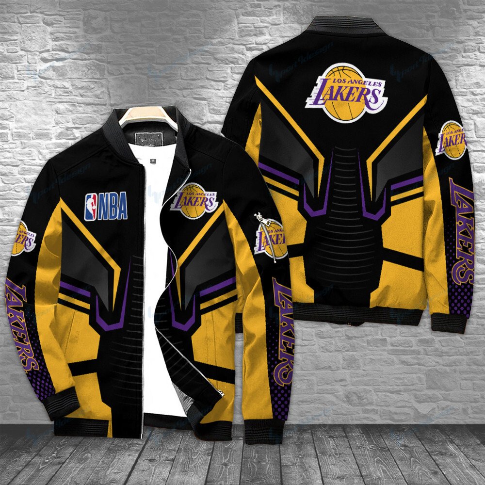 Los Angeles Lakers Bomber Jacket BG90