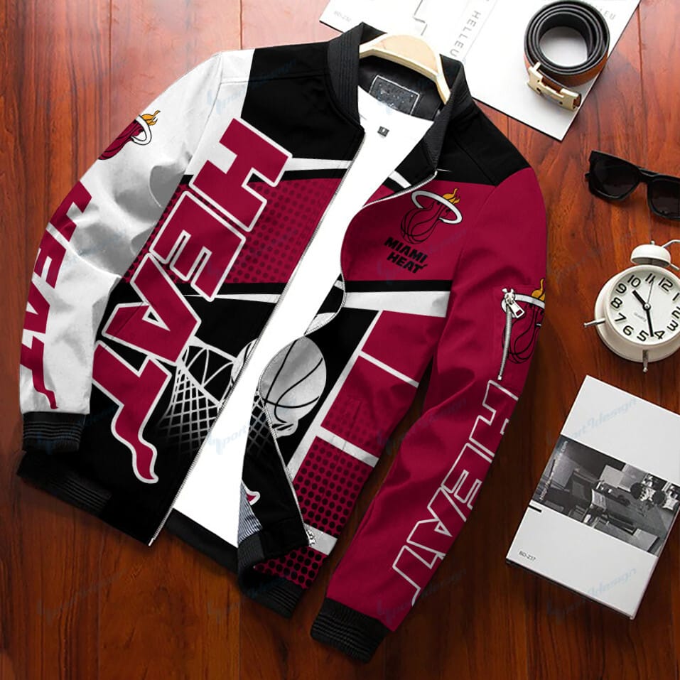 Miami Heat Bomber Jacket BG89