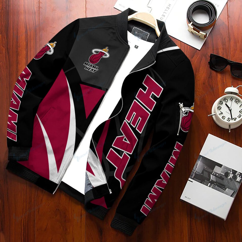 Miami Heat Bomber Jacket BG76