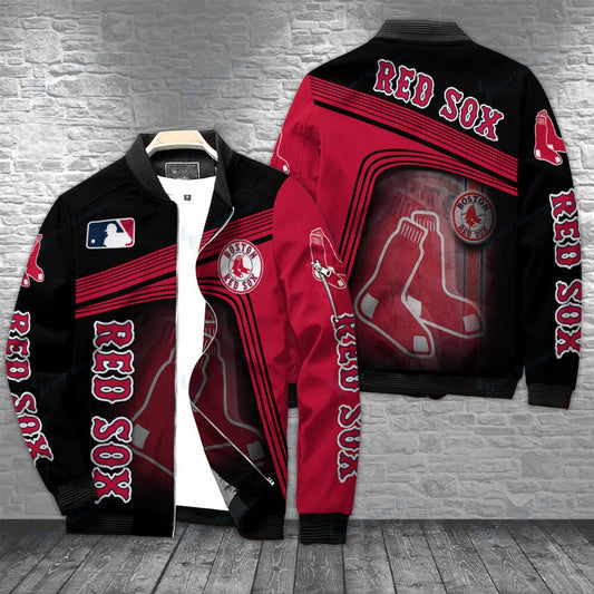 Boston Red Sox Personalized Bomber Jacket BG51