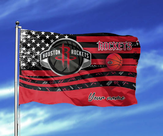 Houston Rockets Personalized Flag 26