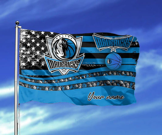 Dallas Mavericks Personalized Flag 25