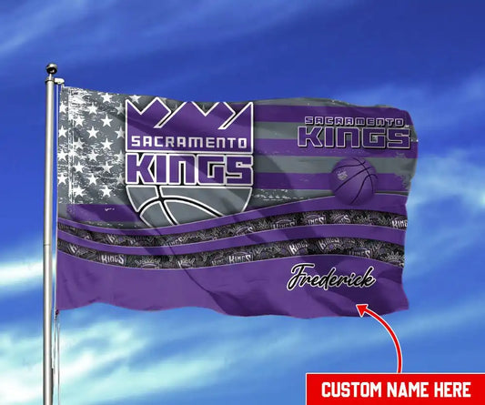 Sacramento Kings Personalized Flag 20