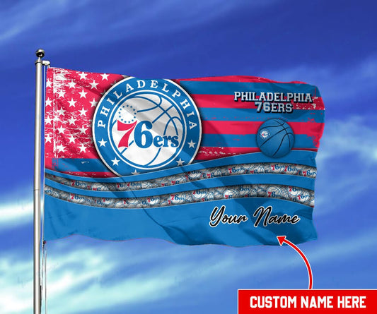 Philadelphia 76ers Personalized Flag 17