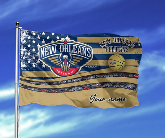New Orleans Pelicans Personalized Flag 29