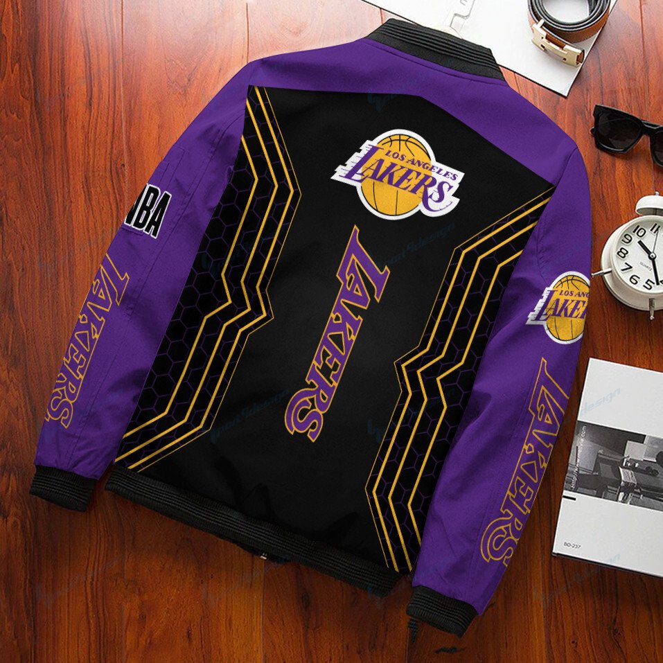 Los Angeles Lakers Bomber Jacket BG08