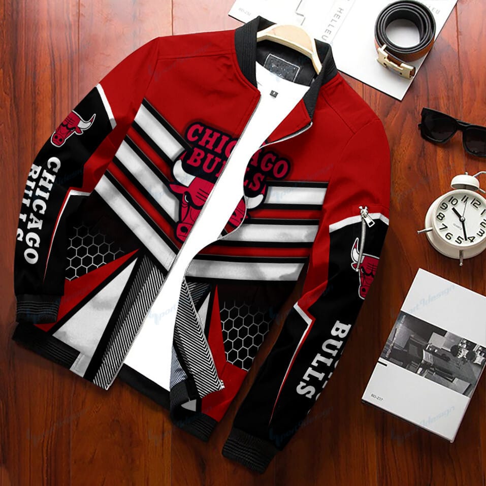 Chicago Bulls Bomber Jacket BG16