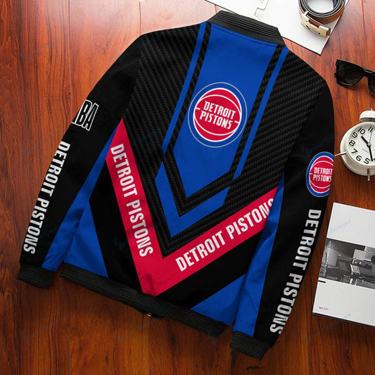 Detroit Pistons Bomber Jacket BG13