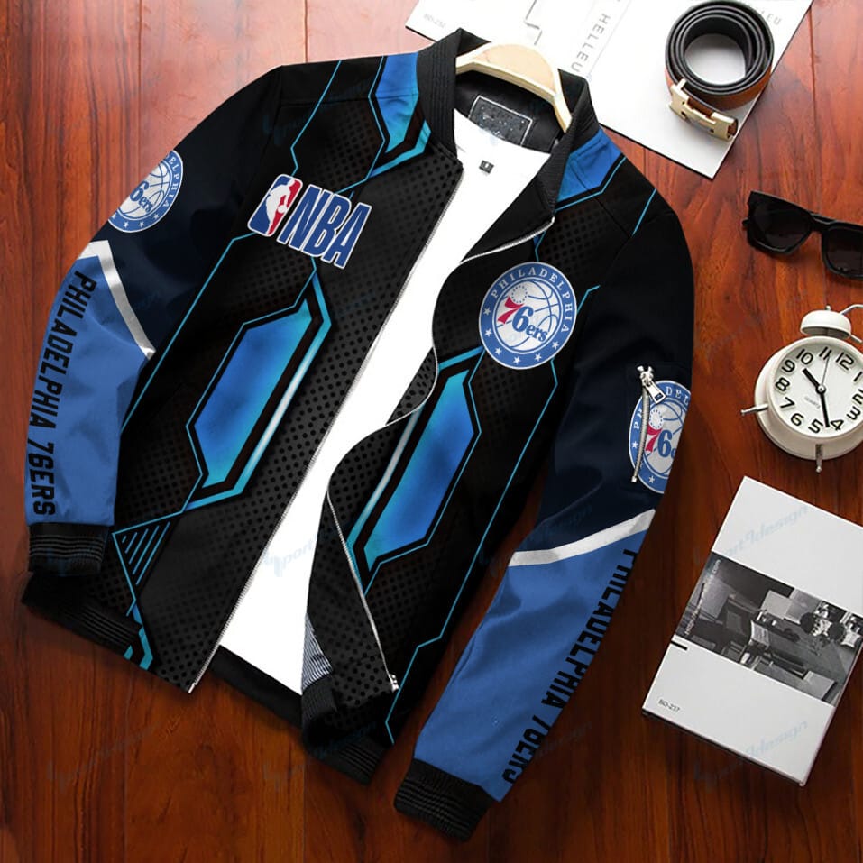 Philadelphia 76ers Bomber Jacket BG15