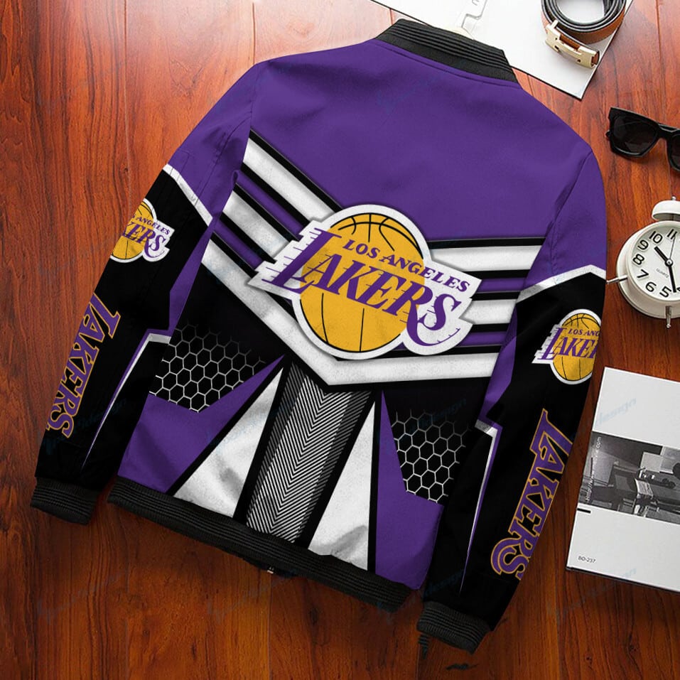 Los Angeles Lakers Bomber Jacket BG18