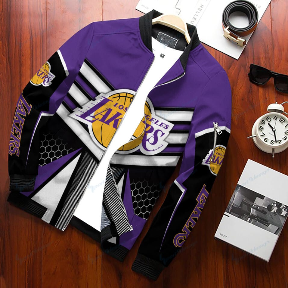 Los Angeles Lakers Bomber Jacket BG18