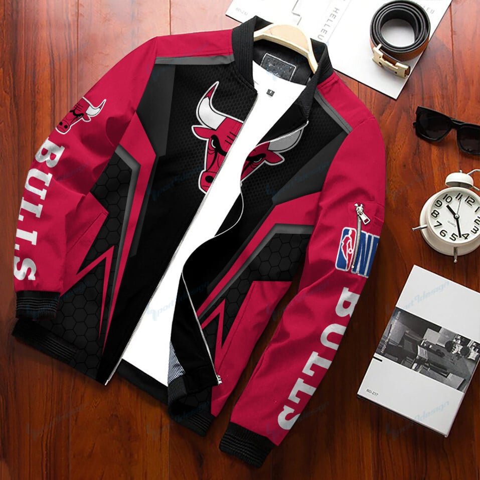 Chicago Bulls Bomber Jacket BG06