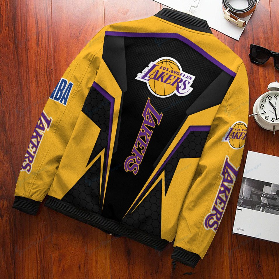 Los Angeles Lakers Bomber Jacket BG05