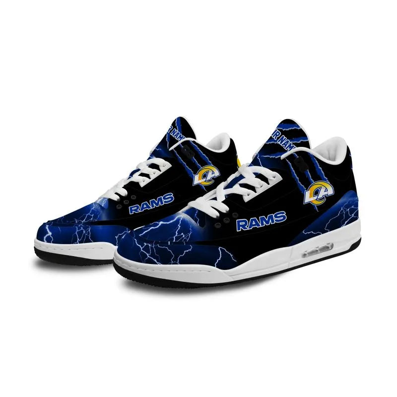 Los Angeles Rams Basic Leather JD03 Shoes Men and Women AZBTAJ3000221