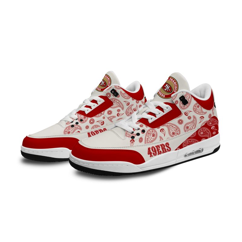 San Francisco 49ers Basic Leather JD03 Shoes Men and Women AZBTAJ3000212
