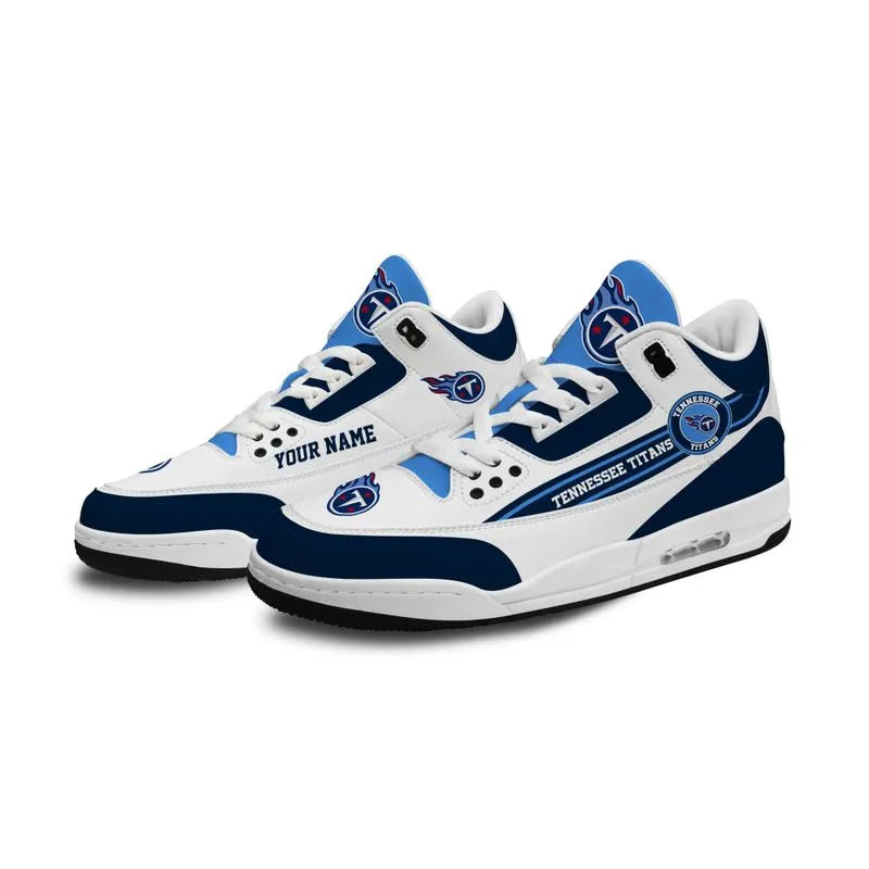 Tennessee Titans Basic White Genuine Leather JD03 Shoes Men and Women AZBTAJ3000146