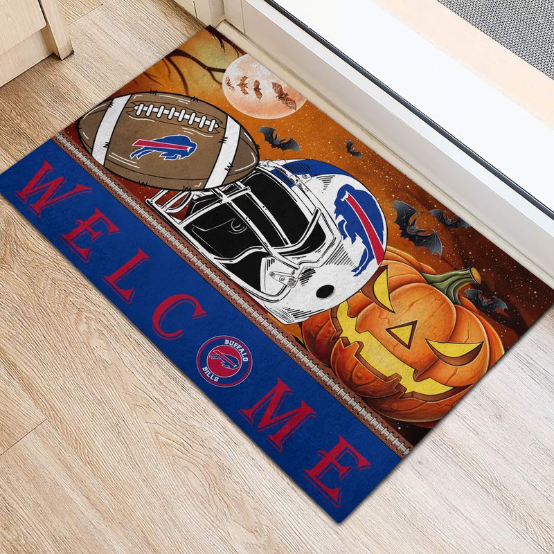 Buffalo Bills Halloween Doormat New Collection AZBTDM000018