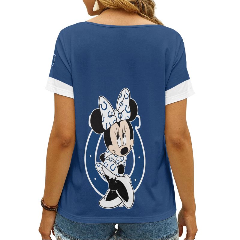 Indianapolis Colts V-neck Women T-shirt