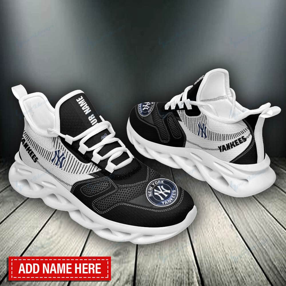 New York Yankees Personalized Yezy Running Sneakers SPD546