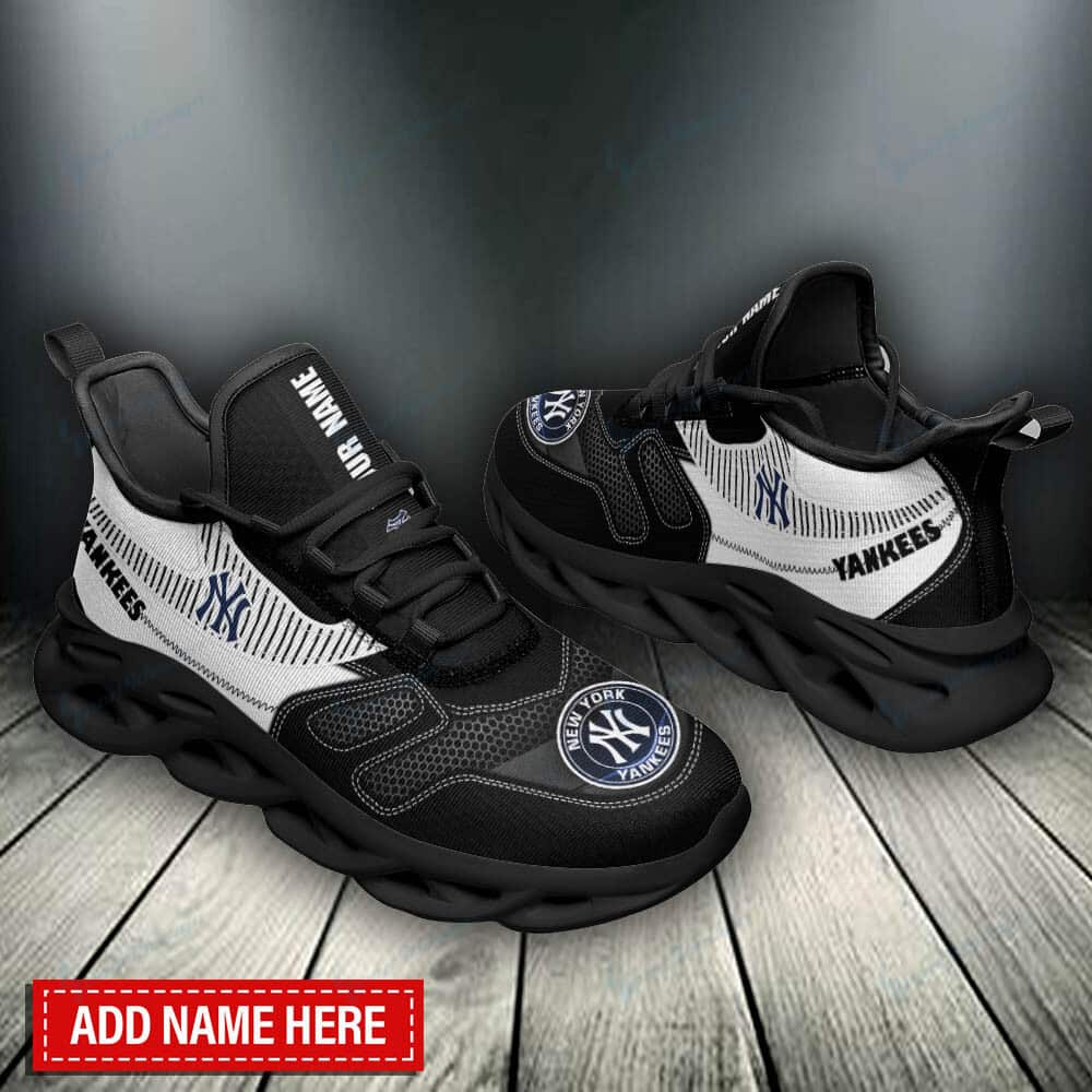 New York Yankees Personalized Yezy Running Sneakers SPD546