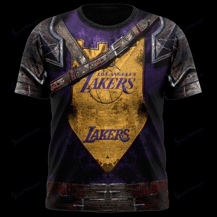 Los Angeles Lakers Warrior All Over Printed 28