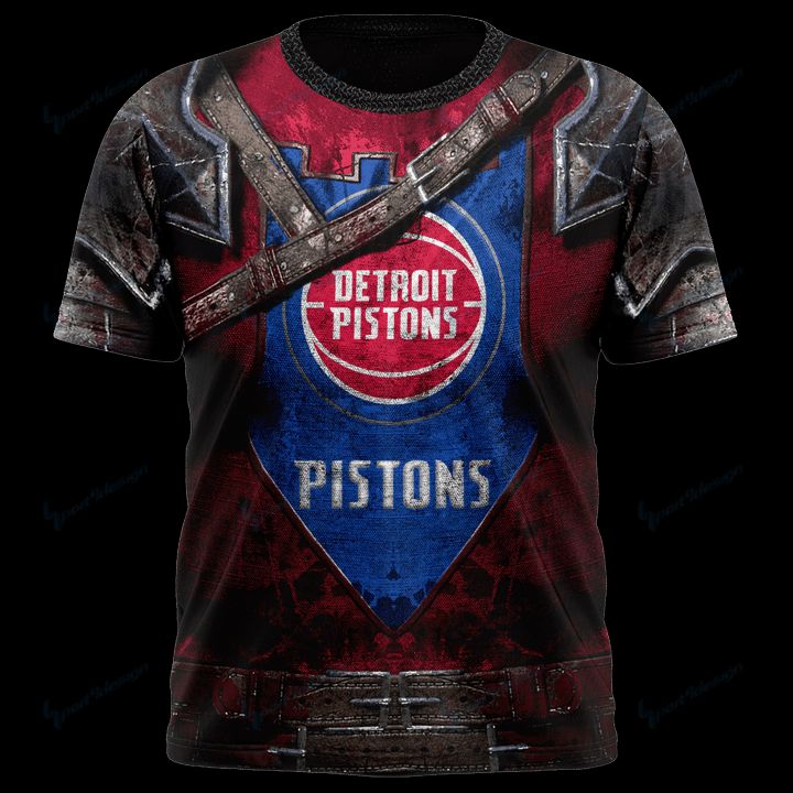 Detroit Pistons Warrior All Over Printed 1026