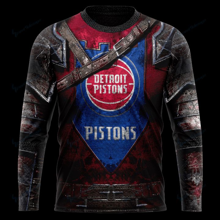 Detroit Pistons Warrior All Over Printed 1026