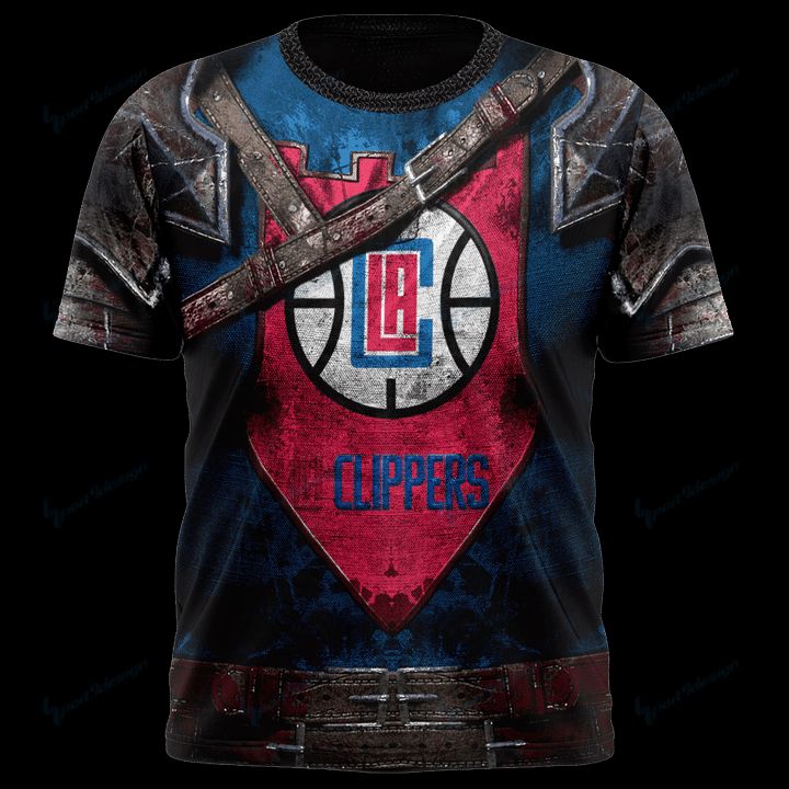 Los Angeles Clippers Warrior All Over Printed 1040