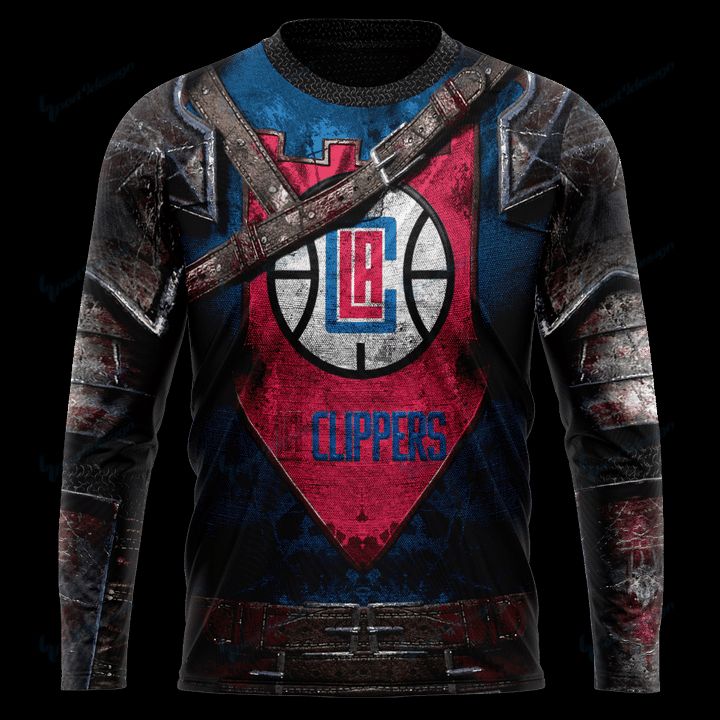 Los Angeles Clippers Warrior All Over Printed 1040