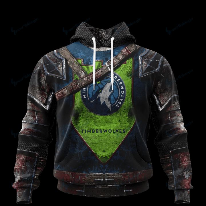 Minnesota Timberwolves Warrior All Over Printed 1027