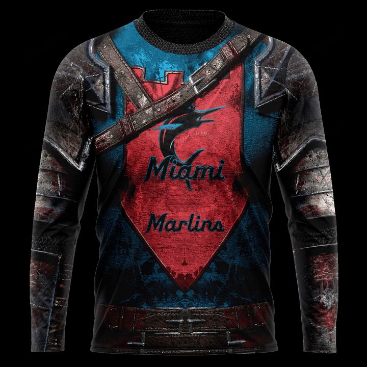 Miami Marlins Warriors All Over Printed 990