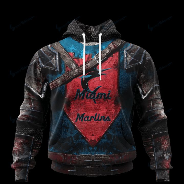 Miami Marlins Warriors All Over Printed 990