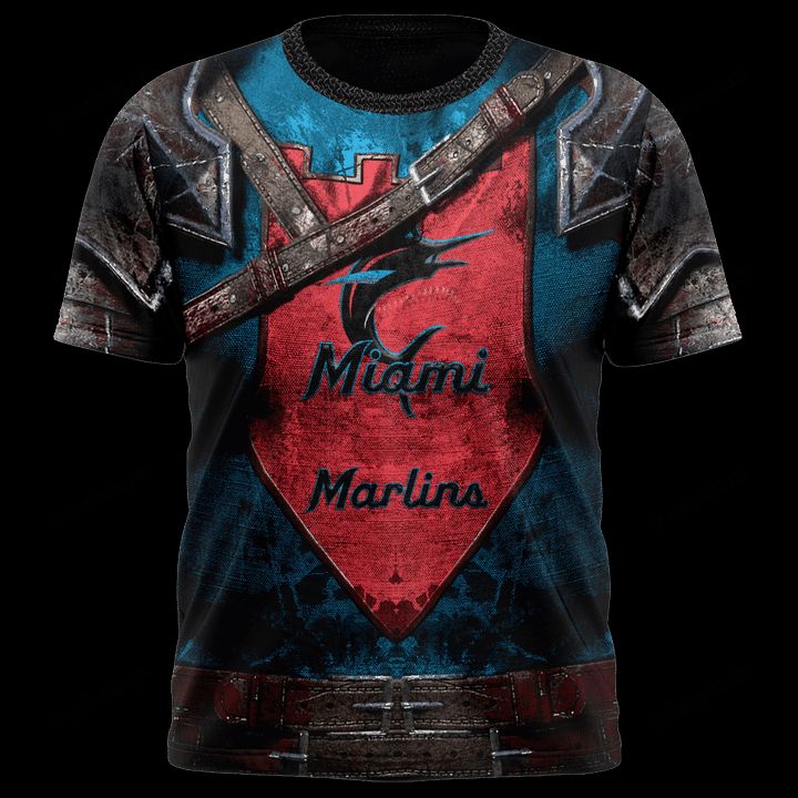 Miami Marlins Warriors All Over Printed 990