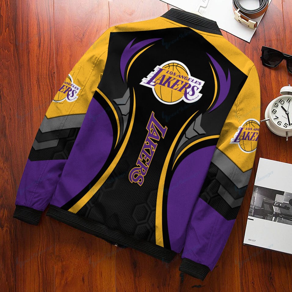 Los Angeles Lakers Bomber Jacket 706