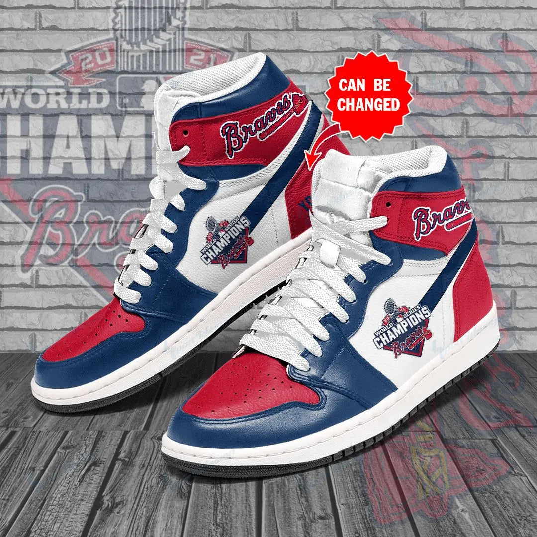 Atlanta Braves Custom Jshoes 82