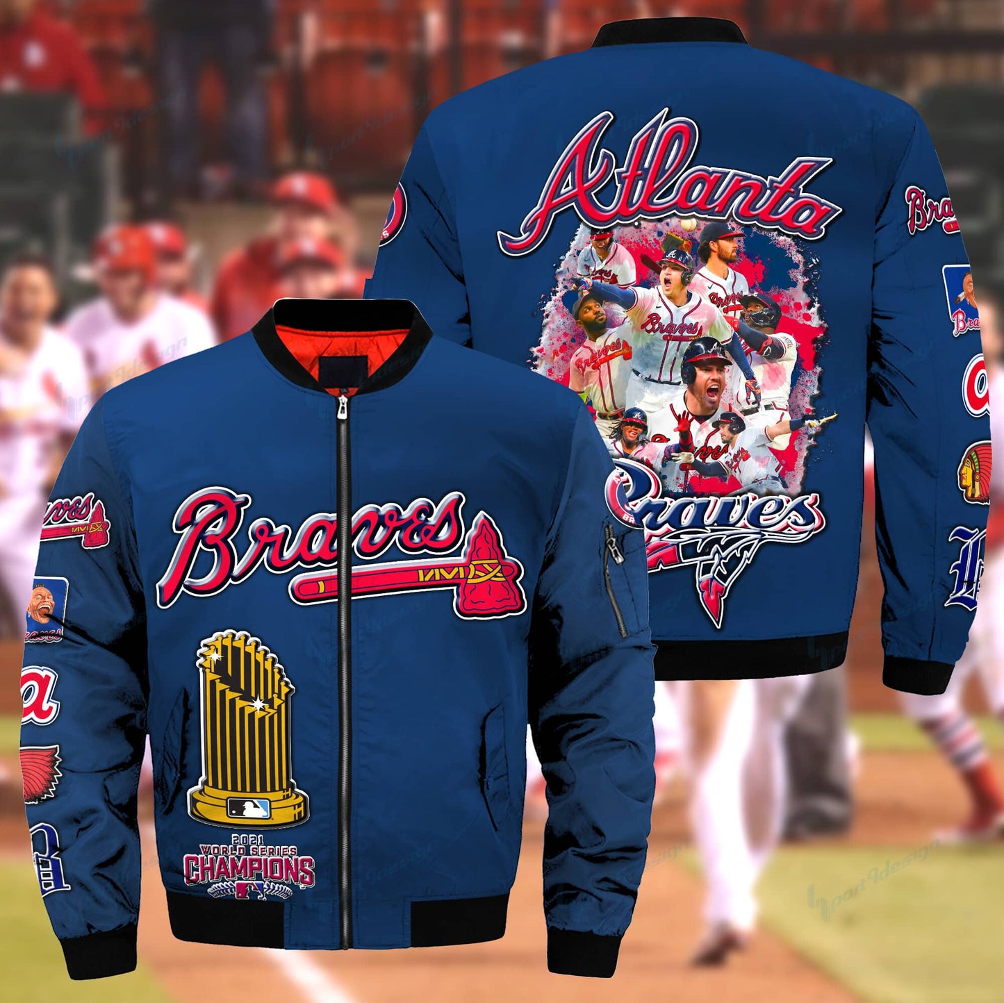 Atlanta Braves Bomber Jacket 139