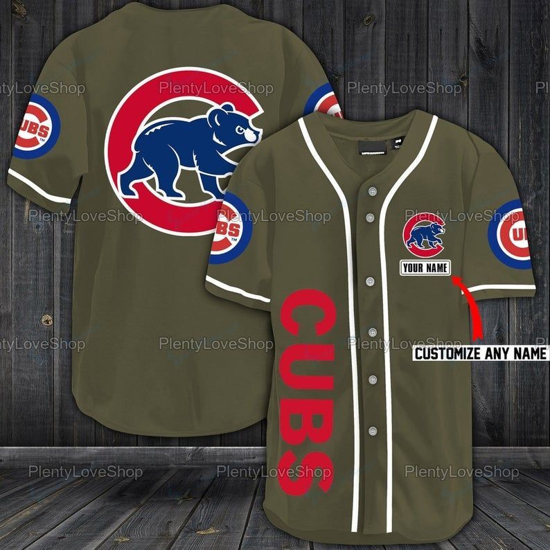Chicago Cubs Personalized Baseball Jersey 315