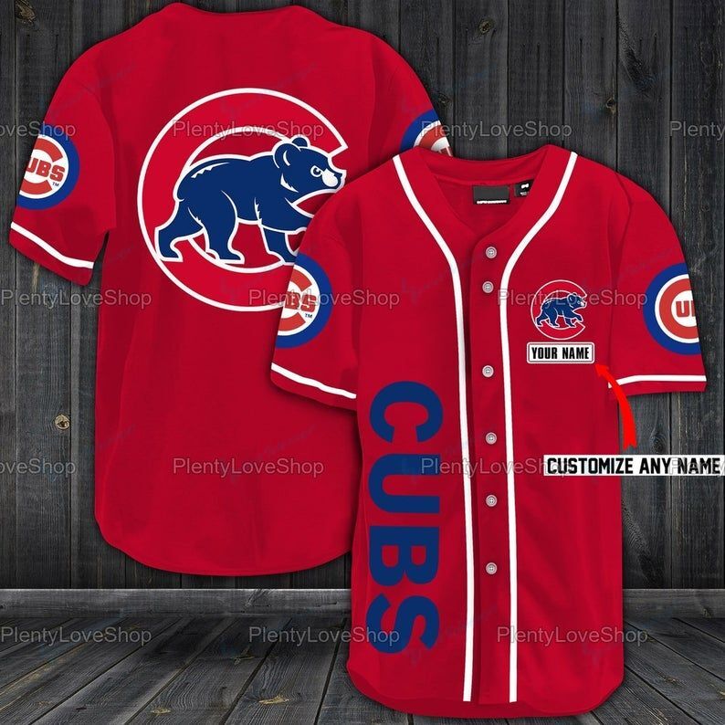 Chicago Cubs Personalized Baseball Jersey 315