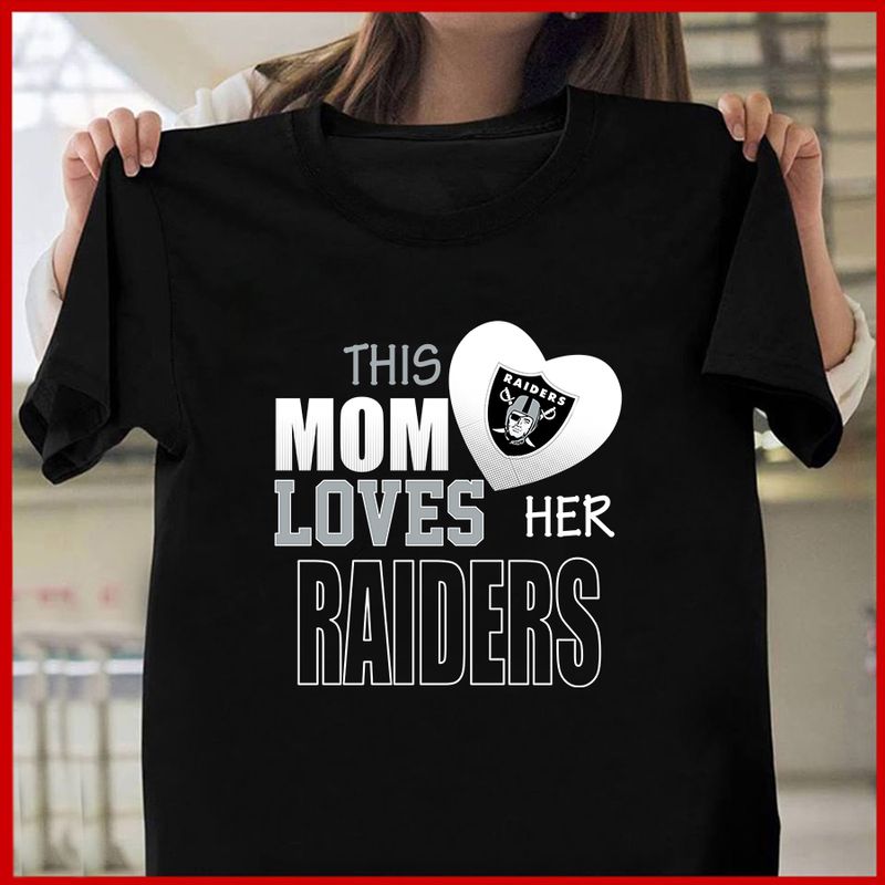 Las Vegas Raiders Mom Loves Mother’s Day T-shirt AZTS329