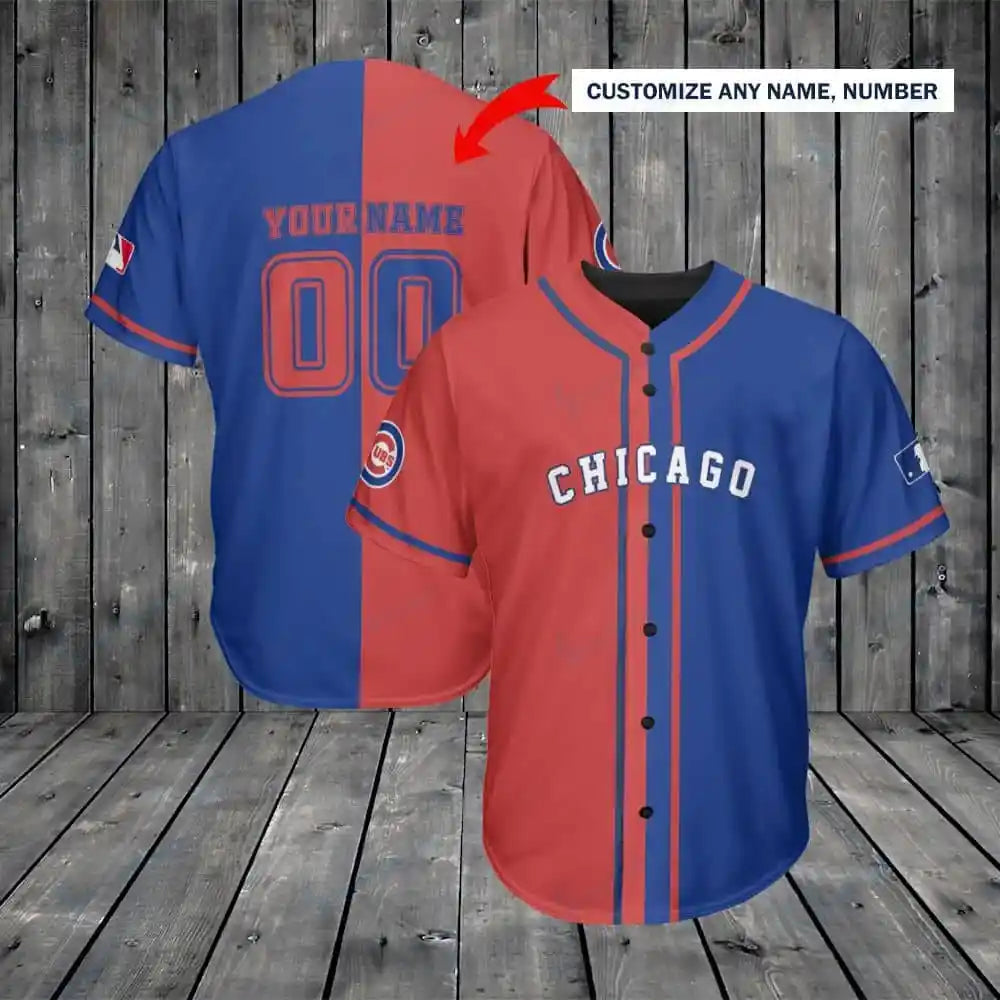 Chicago Cubs Personalized Baseball Jersey Shirt 115