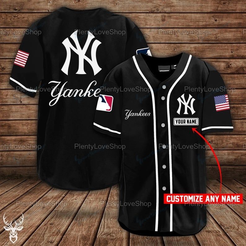 New York Yankees Personalized Baseball Jersey Shirt 76